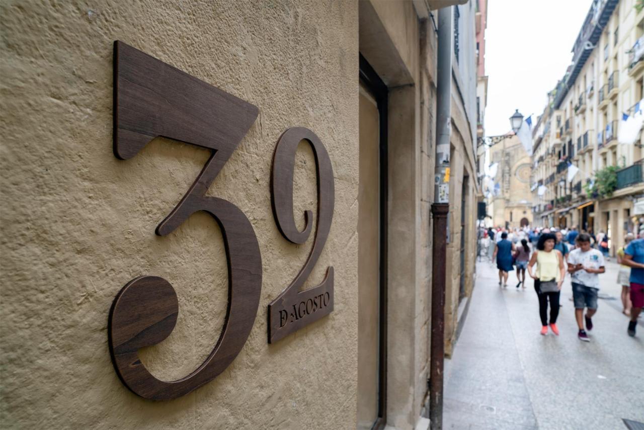 32 De Agosto Rooms By Sansebastianforyou San Sebastian Exterior photo