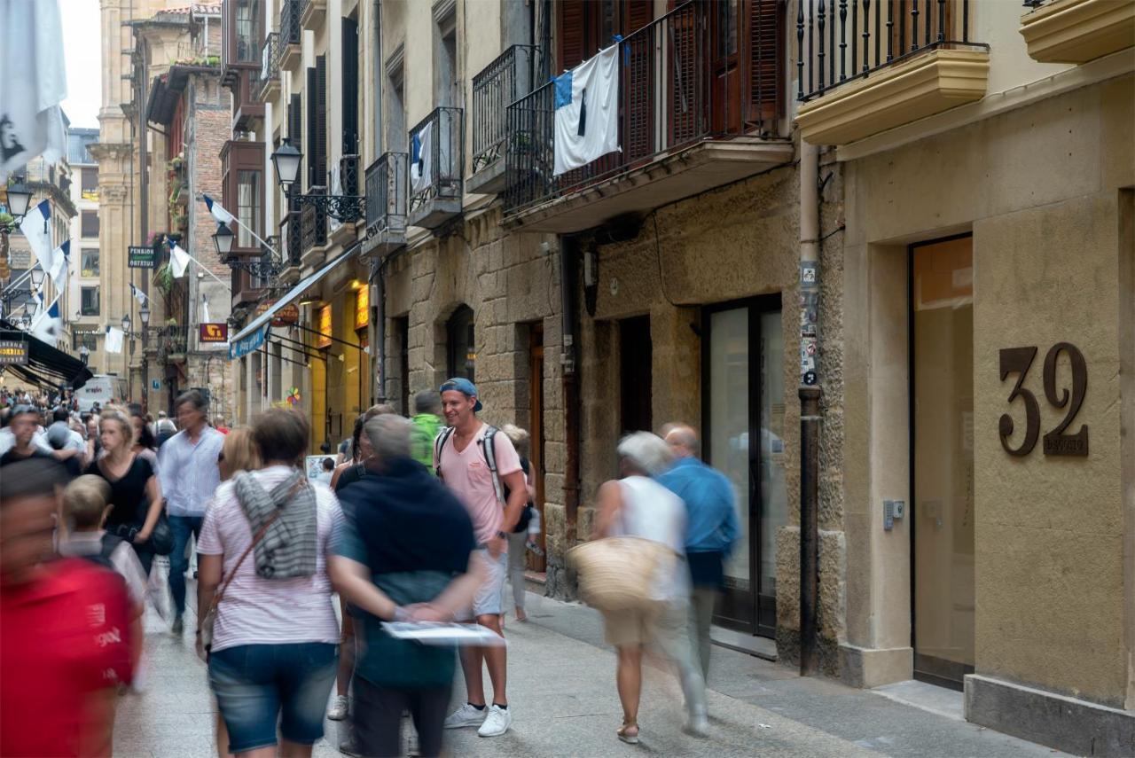 32 De Agosto Rooms By Sansebastianforyou San Sebastian Exterior photo